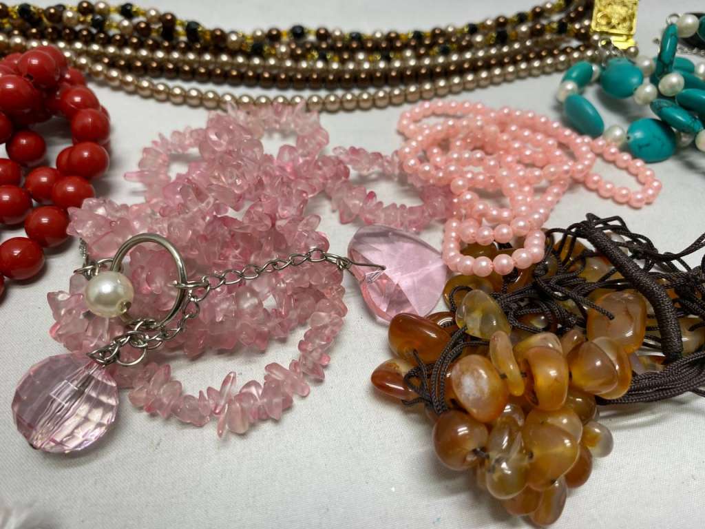 Набор украшений 15 предметов бусы