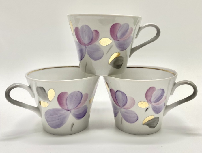 Чашки чайные Пролетарий 3 шт