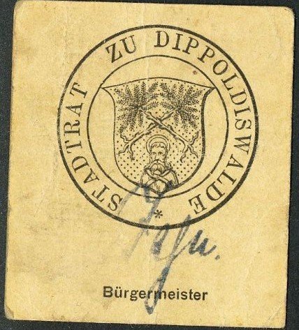 (№1917) Банкнота Германия 1917 год &quot;10 Pfennig&quot;
