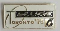 Значок Знак СССР "Торонто 75" На булавке 