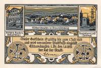 (№1921) Банкнота Германия 1921 год "25 Pfennig"