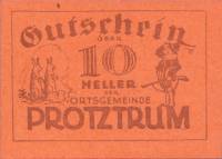 (№1920) Банкнота Австрия 1920 год "10 Heller"