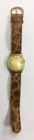 Часы наручные "Citron", иск. кожа, металл, СССР (сост. на фото)