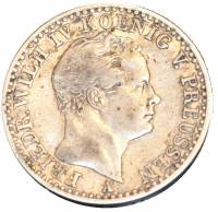 () Монета Германия (Империя) 1843 год 160  ""   Биметалл (Серебро - Ниобиум)  UNC