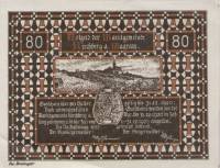 (№1920) Банкнота Австрия 1920 год "80 Heller"