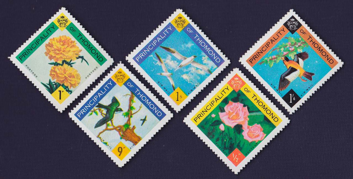 Набор марок Ирландии (5 марок провинции Томонд) без года &quot;Природа&quot;. Негашеные. AU