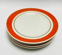 Тарелки десертные Красный фарфорист Грузино 4 шт