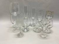 Бокалы стаканы 11 шт разной высоты набор