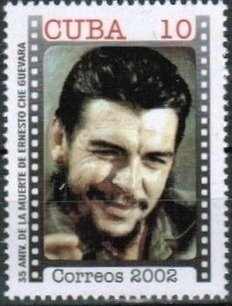 (№4454) Марка Куба 2002 год &quot;Че Геварра&quot;, Гашеная