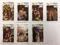 --  Набор марок Камбоджа 7 шт.  Гашёные , III Θ