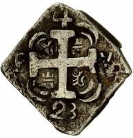 (№1823km16.3) Монета Гондурас 1823 год 4 Reales