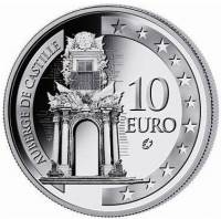 (№2008km136) Монета Мальта 2008 год 10 Euro (Оберж-де-Кастий в Валлетте)