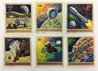 --  Набор марок Бурунди 6 шт.  Гашёные , III Θ