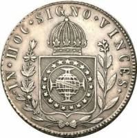 (№1832km385) Монета Бразилия 1832 год 960 Reacute;is
