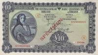 (№1943P-4 Ds) Банкнота Ирландия 1943 год "10 Pounds"