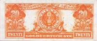 (№1922P-275) Банкнота США 1922 год "20 Dollars"