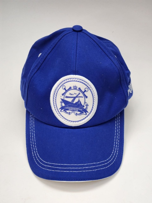 Бейсболка Главный военно-морской парад России синяя