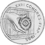 () Монета Андорра 1995 год 5  ""    AU