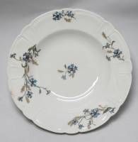 Тарелка суповая Фарфор Frank Haviland Limoges Франция 1910-1914 годы (4) (Есть скол)