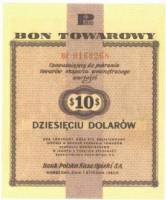 (№1960P-FX17) Банкнота Польша 1960 год "10 Dollars"