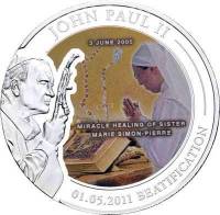 (№2011km344) Монета Палау 2011 год 1 Dollar (Исцеление Чудом)