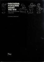 Книга Панорама популярной музыки 1918 1978 1981 Л. Доружко Прага Твёрд обл + суперобл 284 с. С чёрно