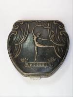 Пудреница с зеркалом Балет Москва СССР