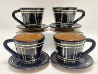 Чайные кофейные пары керамика 4 шт