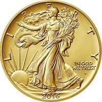 (2016w) Монета США 2016 год 50 центов    AU
