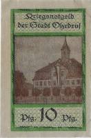 (№1918) Банкнота Германия 1918 год "10 Pfennig"