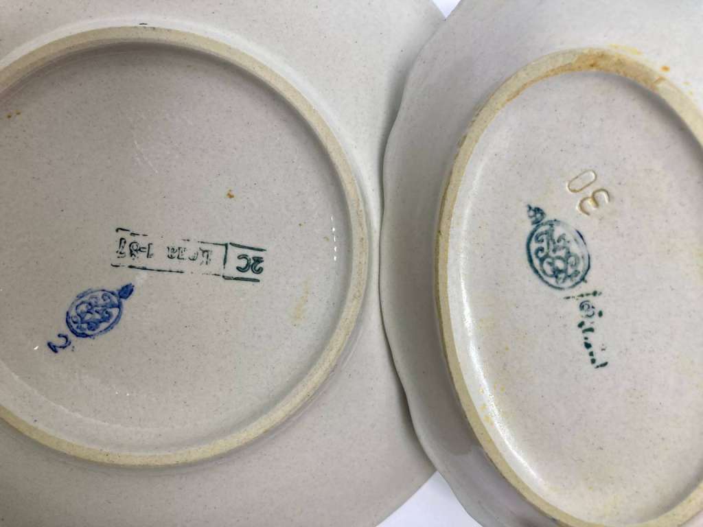 Блюдо, Стройфаянс, Ленинград, СССР, 3 шт