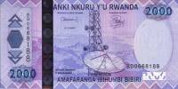 Банкнота Руанда 2007 год 2 000 франков Кофе   UNC