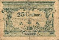 (№1917P-JP.8.4) Банкнота Франция 1917 год "25 Centimes"