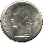 (№1952km142.2) Монета Бельгия 1952 год 1 Franc (Французская легенда - медаль выравнивание)