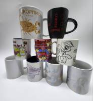 Чашки кружки чайные кофейные разные 9 шт