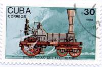 (1988-068) Марка Куба "Паровоз (1839)"    Локомотивы III Θ