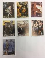 --  Набор марок Камбоджа 7 шт.  Гашёные , III Θ