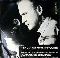 Пластинка виниловая И. Менухин И. Брамс Концерт для скрипки с оркестром ETERNA 300 мм. Excellent