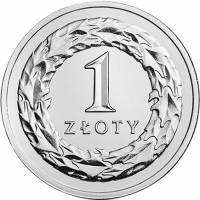 () Монета Польша 2017 год 1  ""   Медь-Никель  UNC