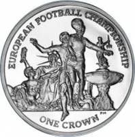 () Монета Остров Мэн 2012 год 1 крона ""   AU