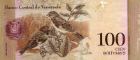 (2007) Банкнота Венесуэла 2007 год 100 боливаров "Симон Боливар"   UNC