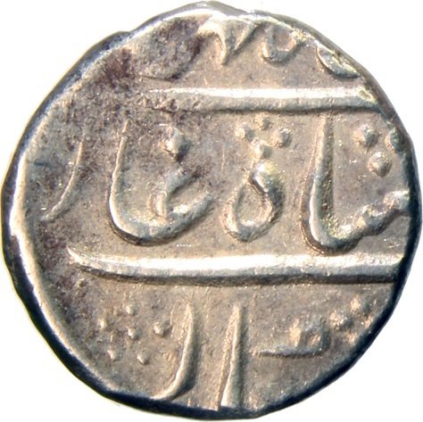 (№1751km168) Монета Индия 1751 год 1 Rupee (Ахмед Шах Бахадур)