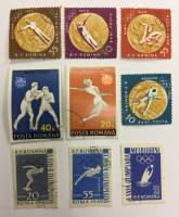 --  Набор марок Румыния 9 шт.  Гашёные , III Θ