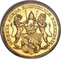 (№1771km125 (Торговля Чекана)) Монета Швейцария 1771 год 2 Ducat (Торговля Чекана)