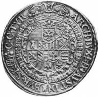 (№1658km1118) Монета Австрия 1658 год 1 Thaler