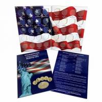 Альбом-планшет для хранения ПРЕЗИДЕНТСКИХ ОДНОДОЛЛАРОВЫХ монет США