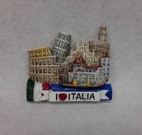 Сувенирный магнит "ITALIA" (состояние на фото)