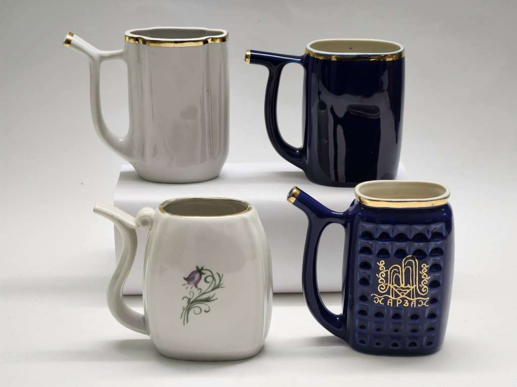 Бюветницы Кружки Поильники для минеральной воды 4 штуки