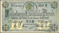 (,) Банкнота Швеция 1868 год 10 крон    UNC