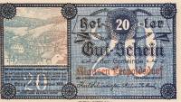 (№1920) Банкнота Австрия 1920 год "20 Heller"